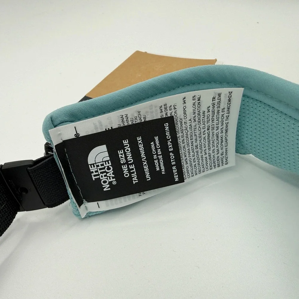 The North Face Class V Visor Reef Water Blue NF0A7WGVLV2-OS One Size NEW - Picture 3 of 8